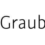 Graublau Sans Display