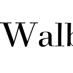 Walbaum Pro