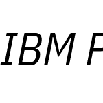 IBM Plex Sans Condensed