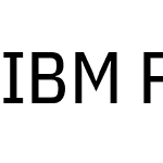 IBM Plex Sans Condensed