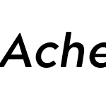 Acherus Grotesque Bold italic