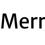 Merriweather Sans