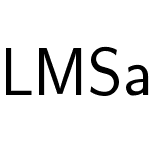 LM Sans 17