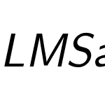 LM Sans 10