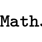MathJax_Typewriter