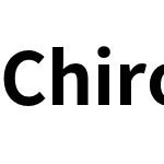 Chiron Sans HK Pro