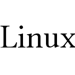 Linux Libertine Display O