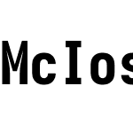 McIosevka Nerd Font Mono