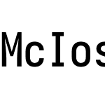 McIosevka Nerd Font Mono