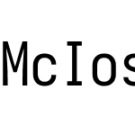 McIosevka Nerd Font Mono