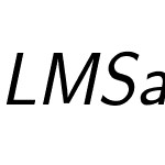 LM Sans 17