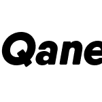 QanelasSoftW00-BlackItalic