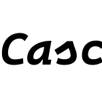 Cascadia Code Italic