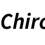 Chiron Sans HK Pro