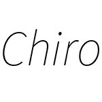 Chiron Sans HK Pro