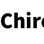 Chiron Sans HK Pro