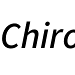 Chiron Sans HK Pro