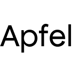 Apfel Grotezk