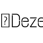 DezenStencil01ExtraLight