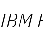 IBM Plex Serif