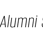 Alumni Sans