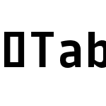 Tabular-Bold