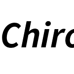 Chiron Sans HK Pro