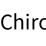 Chiron Sans HK Pro