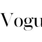 Vogue Highline Serif Medium