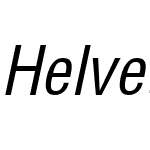 Helvetica Condensed