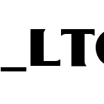 _LTC Globe Gothic Bold