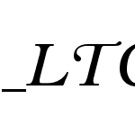 _LTC Goudy Modern Italic