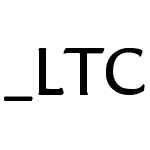 _LTC Goudy Sans