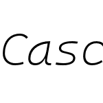 Cascadia Code PL