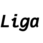 Liga Fantasque Sans Mono