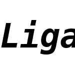 Liga DejaVu Sans Mono