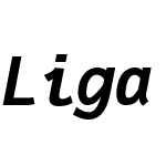 Liga Fantasque Sans Mono