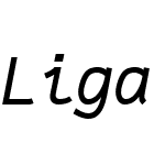 Liga Fantasque Sans Mono