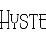 Hysteria Sans