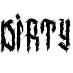 dirty calligraphy