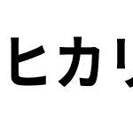 ヒカリ角ゴ