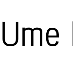 Ume P Gothic