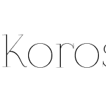 Korosu_TRIAL