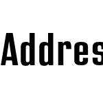 Address Sans Pro