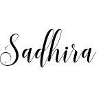 Sadhira Script