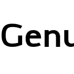 Genua Sans