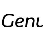 Genua Sans