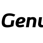 Genua Sans