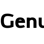 Genua Sans