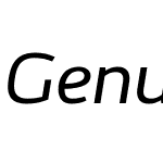 Genua Sans
